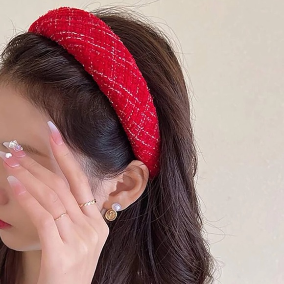 Accessories - Red Large Headband